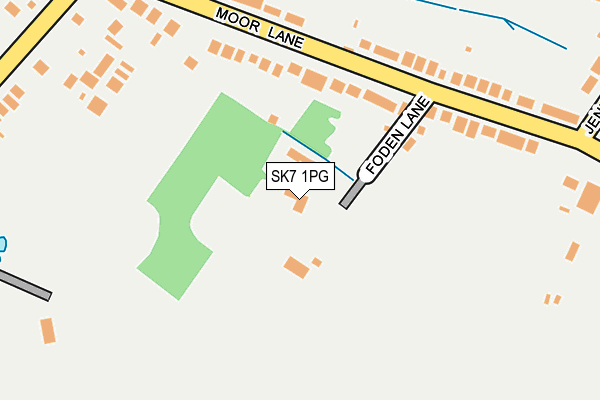 SK7 1PG map - OS OpenMap – Local (Ordnance Survey)