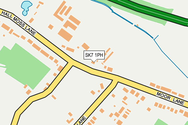 SK7 1PH map - OS OpenMap – Local (Ordnance Survey)