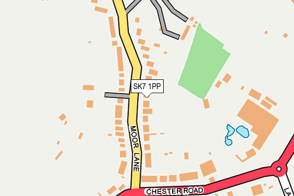SK7 1PP map - OS OpenMap – Local (Ordnance Survey)