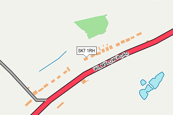 SK7 1RH map - OS OpenMap – Local (Ordnance Survey)