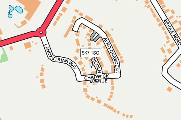 SK7 1SG map - OS OpenMap – Local (Ordnance Survey)