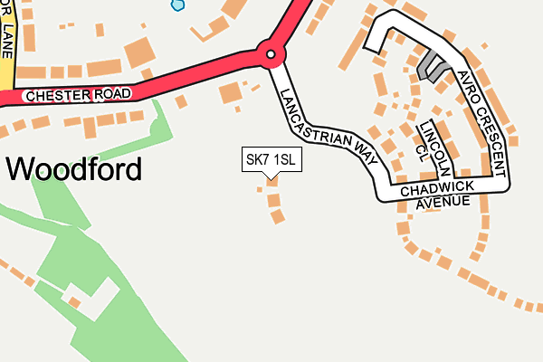 SK7 1SL map - OS OpenMap – Local (Ordnance Survey)