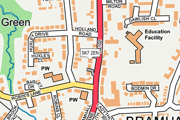 SK7 2EN map - OS OpenMap – Local (Ordnance Survey)