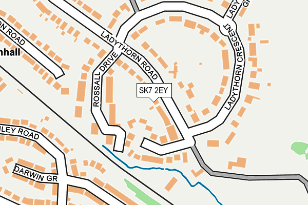 SK7 2EY map - OS OpenMap – Local (Ordnance Survey)
