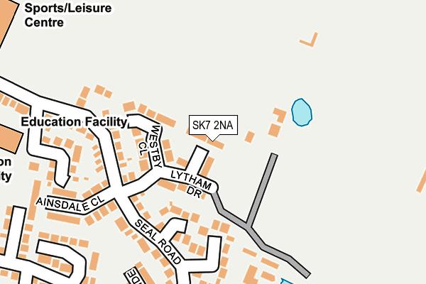 SK7 2NA map - OS OpenMap – Local (Ordnance Survey)