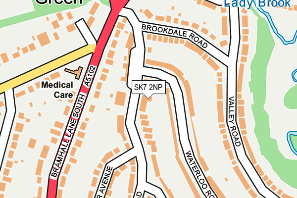 SK7 2NP map - OS OpenMap – Local (Ordnance Survey)