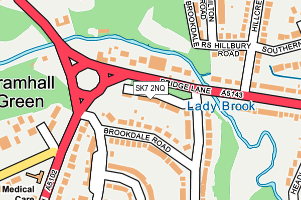 SK7 2NQ map - OS OpenMap – Local (Ordnance Survey)