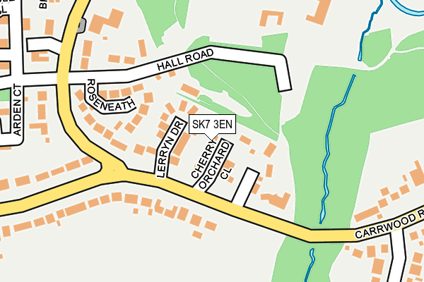 SK7 3EN map - OS OpenMap – Local (Ordnance Survey)