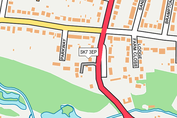 SK7 3EP map - OS OpenMap – Local (Ordnance Survey)