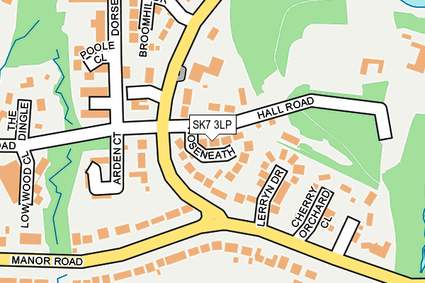 SK7 3LP map - OS OpenMap – Local (Ordnance Survey)