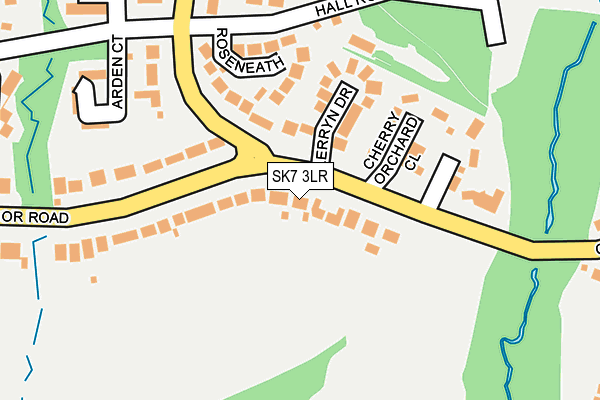 SK7 3LR map - OS OpenMap – Local (Ordnance Survey)