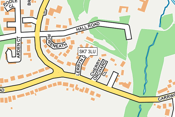 SK7 3LU map - OS OpenMap – Local (Ordnance Survey)