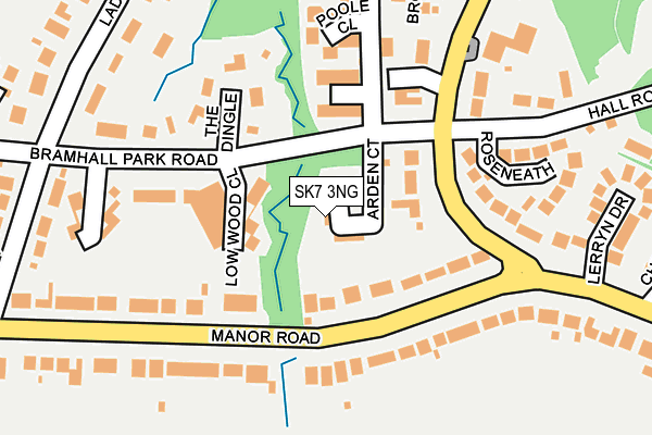 SK7 3NG map - OS OpenMap – Local (Ordnance Survey)