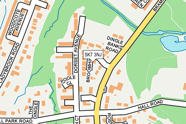 SK7 3NJ map - OS OpenMap – Local (Ordnance Survey)