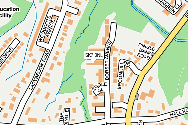 SK7 3NL map - OS OpenMap – Local (Ordnance Survey)