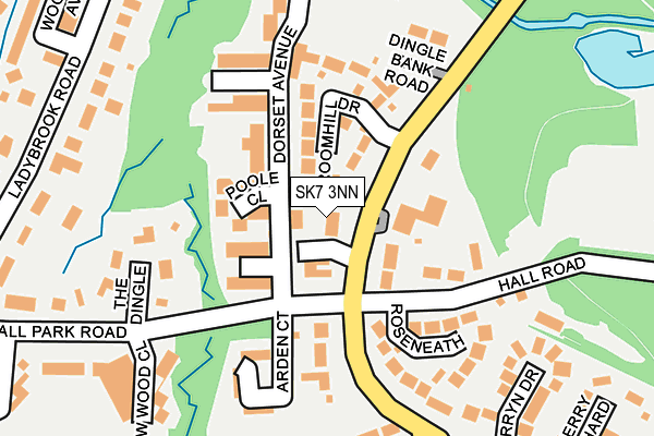 SK7 3NN map - OS OpenMap – Local (Ordnance Survey)
