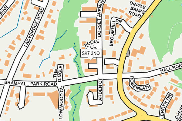 SK7 3NQ map - OS OpenMap – Local (Ordnance Survey)