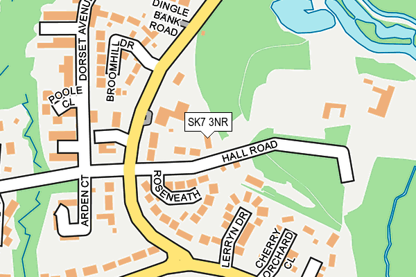 SK7 3NR map - OS OpenMap – Local (Ordnance Survey)