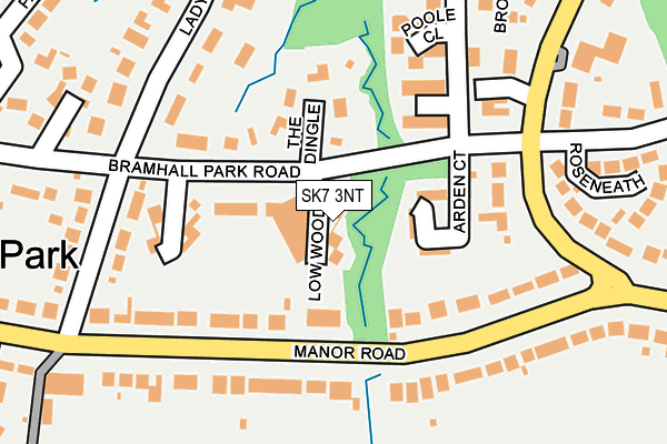 SK7 3NT map - OS OpenMap – Local (Ordnance Survey)