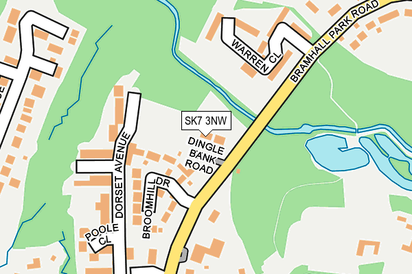 SK7 3NW map - OS OpenMap – Local (Ordnance Survey)