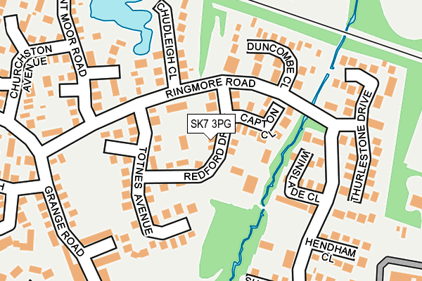 SK7 3PG map - OS OpenMap – Local (Ordnance Survey)
