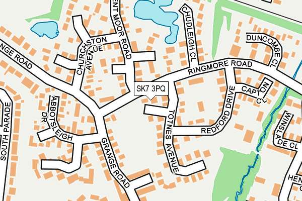 SK7 3PQ map - OS OpenMap – Local (Ordnance Survey)