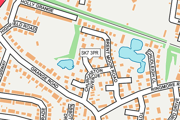 SK7 3PR map - OS OpenMap – Local (Ordnance Survey)