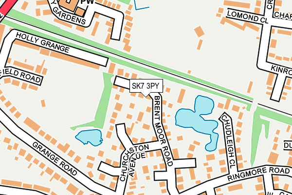 SK7 3PY map - OS OpenMap – Local (Ordnance Survey)