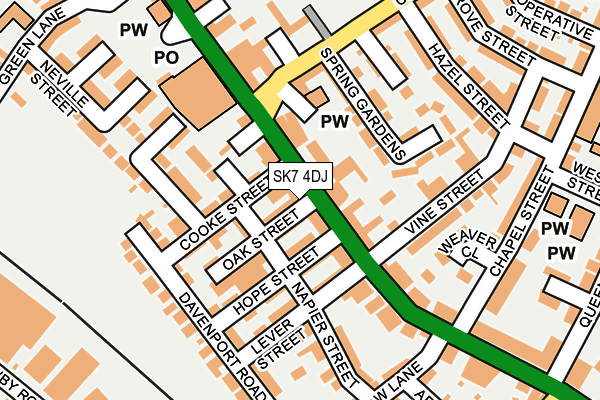 Map of APOLLO POINTING AND CLADDING LTD at local scale