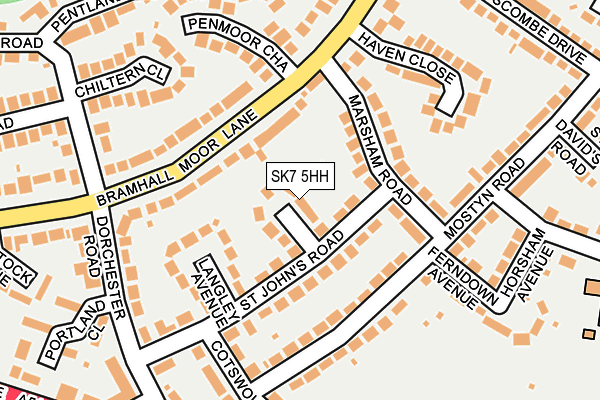 SK7 5HH map - OS OpenMap – Local (Ordnance Survey)