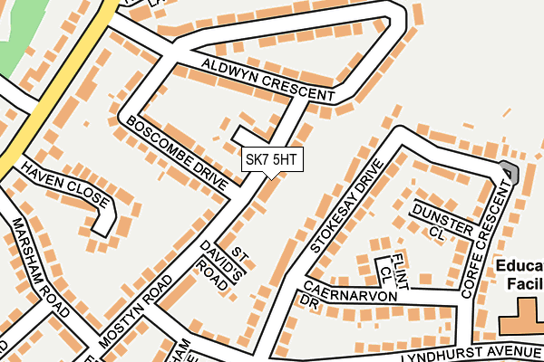 Map of MOSTYN HEATING LTD at local scale
