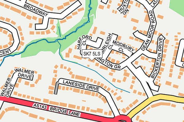 SK7 5LS map - OS OpenMap – Local (Ordnance Survey)