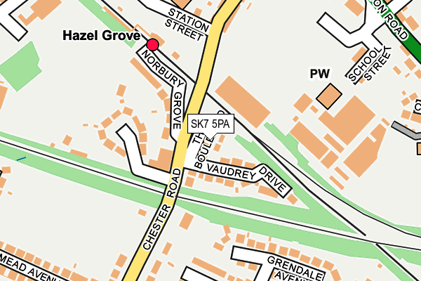 Map of KNIGHT PIZZA LIMITED at local scale