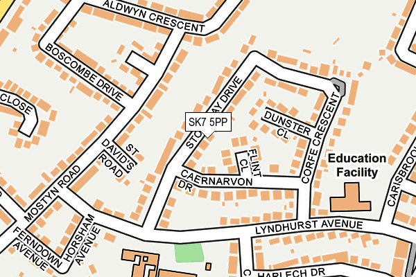 SK7 5PP map - OS OpenMap – Local (Ordnance Survey)