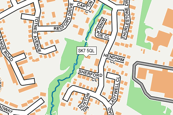 SK7 5QL map - OS OpenMap – Local (Ordnance Survey)