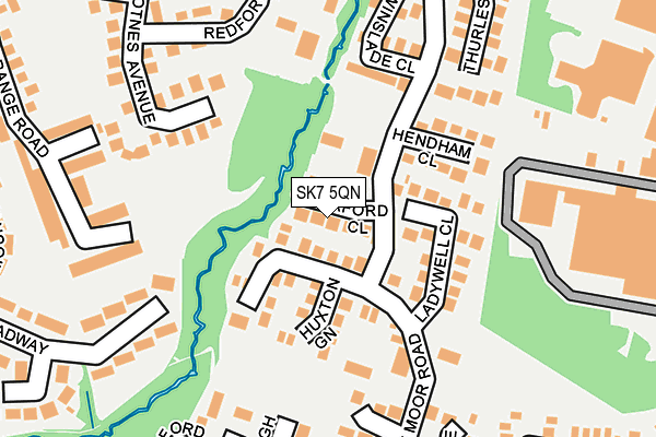 SK7 5QN map - OS OpenMap – Local (Ordnance Survey)