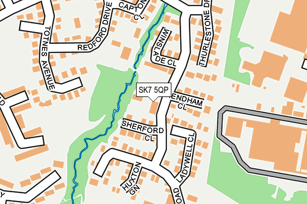 SK7 5QP map - OS OpenMap – Local (Ordnance Survey)
