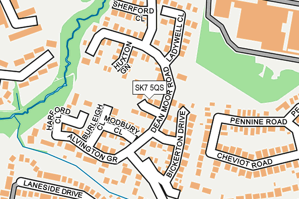 SK7 5QS map - OS OpenMap – Local (Ordnance Survey)