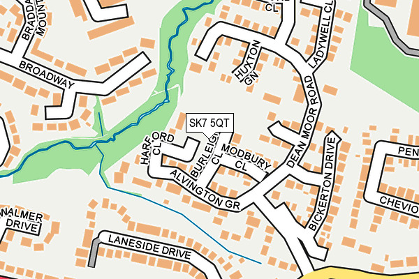 SK7 5QT map - OS OpenMap – Local (Ordnance Survey)
