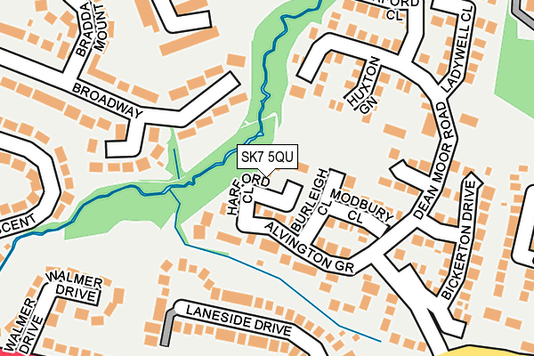 SK7 5QU map - OS OpenMap – Local (Ordnance Survey)