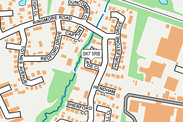 SK7 5RB map - OS OpenMap – Local (Ordnance Survey)