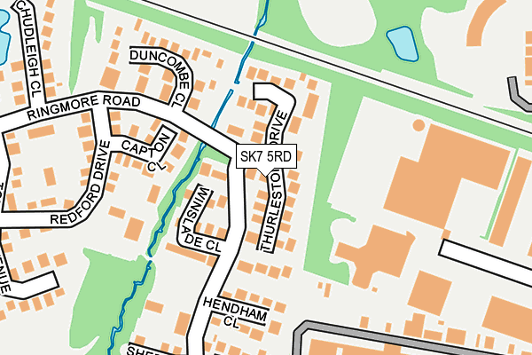SK7 5RD map - OS OpenMap – Local (Ordnance Survey)
