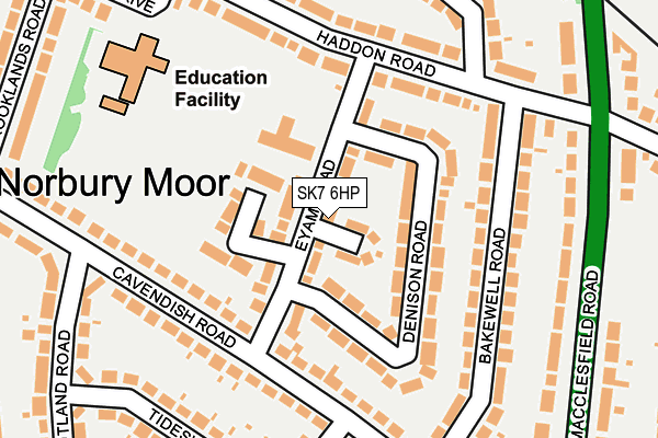 Map of MOORE HEALTH & PROTECTION LTD at local scale