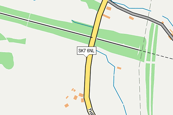 SK7 6NL map - OS OpenMap – Local (Ordnance Survey)