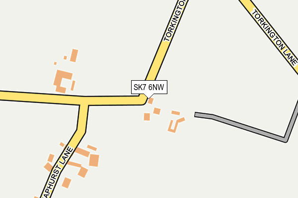 SK7 6NW map - OS OpenMap – Local (Ordnance Survey)