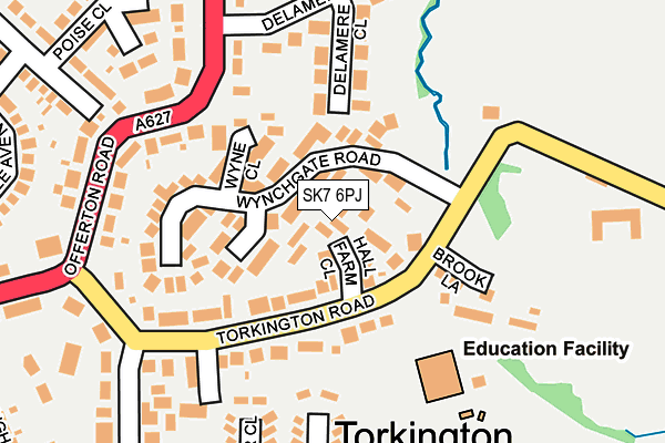 Map of ARLO RESIDENTIAL LIMITED at local scale