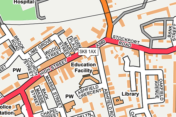 Map of MOBIFINE LTD at local scale