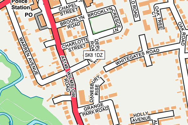 Map of 22 CREATIVE CONSULTANCY LTD at local scale