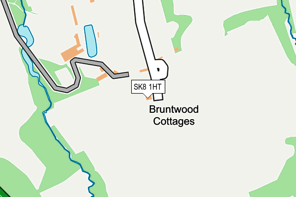 SK8 1HT map - OS OpenMap – Local (Ordnance Survey)