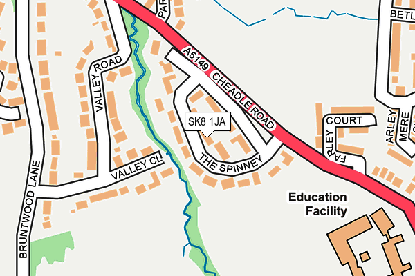 Map of FASST LIMITED at local scale